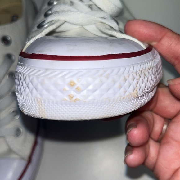 Imperfect Converse All Star Chucks low top sneakers women’s size 8 men’s size 6 - Picture 10 of 14